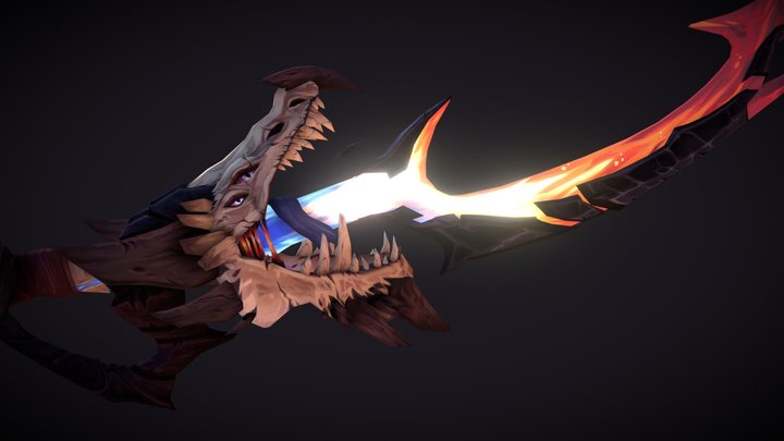 Dragon's Vengeance | DAE Game Art Assignment 3D Model