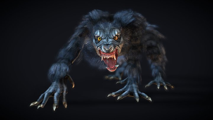 AWIL Werewolf 3D Model