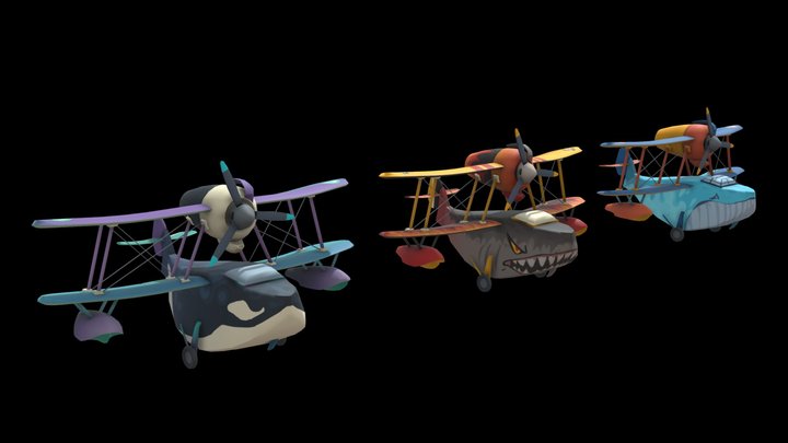 Flying Circus [WIP] - Game Art 1 3D Model